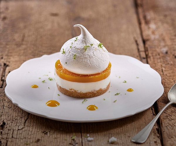 Sablé Mangue Coco façon Pavlova