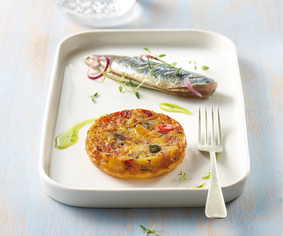 Recette Tatin aux légumes du soleil